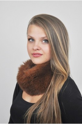 Possum fur headband - Fur collar